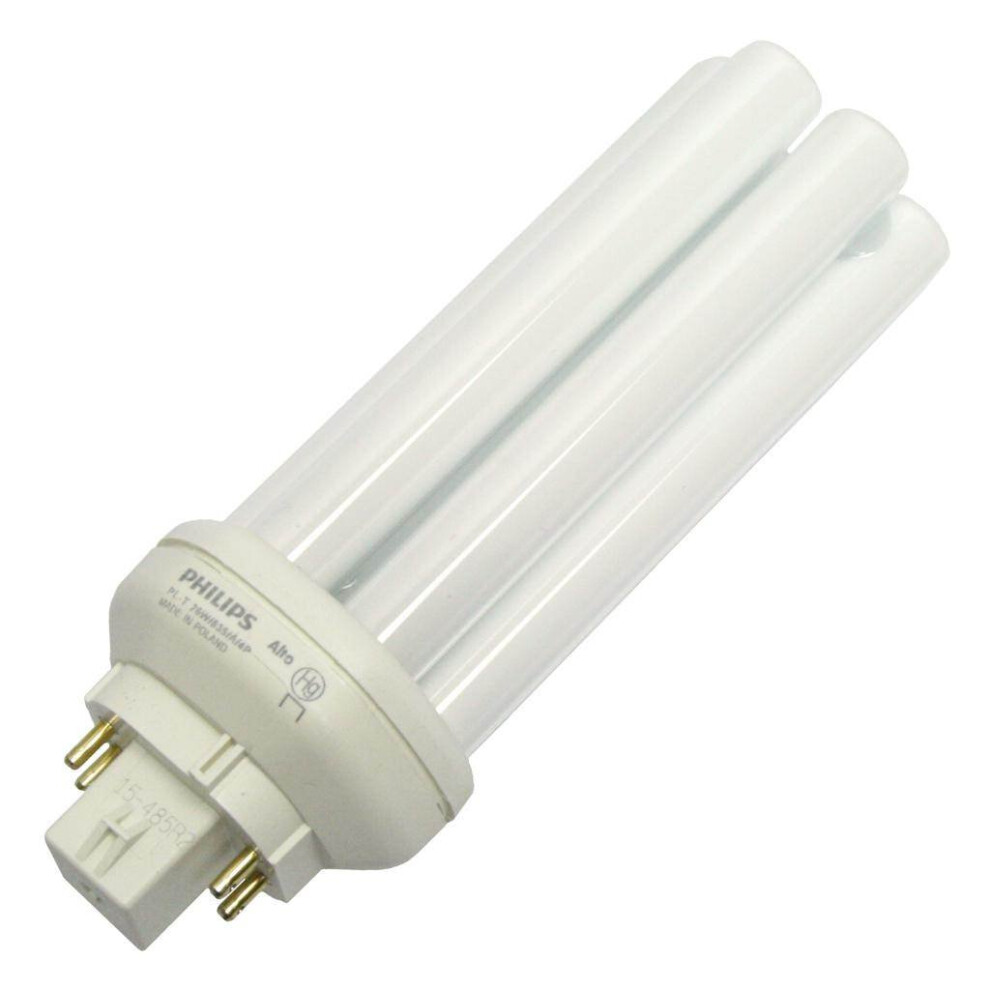 Philips 268243  PLT 26W354PALTO  26 Watt Triple Tube Compact Fluorescent Light Bulb  3500K