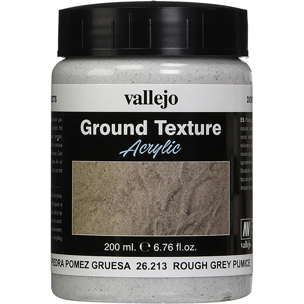 Vallejo Rough Grey Pumice  200ml  676 Fl Oz Pack of 1