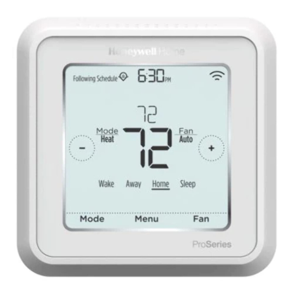 Honeywell TH6320WF2003U Lyric T6 Thermostat  3 Heat  2 Cool Heat Pump Or 2 Heat  2 Cool Conventional  409 x 409 x 106