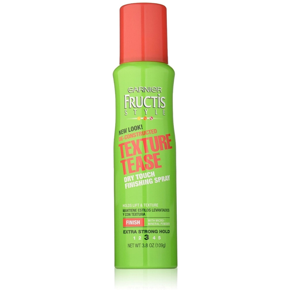 Garnier Fructis Style Texture Tease Dry Touch Finishing Spray  38 Ounce Packaging May Vary