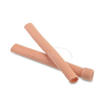 Silipos Gel-Rippenschlauch für Schwielen, Blasen, Hammerzehen, Hühneraugen, eingewachsene Nägel, 1" Durchmesser, 6" Länge