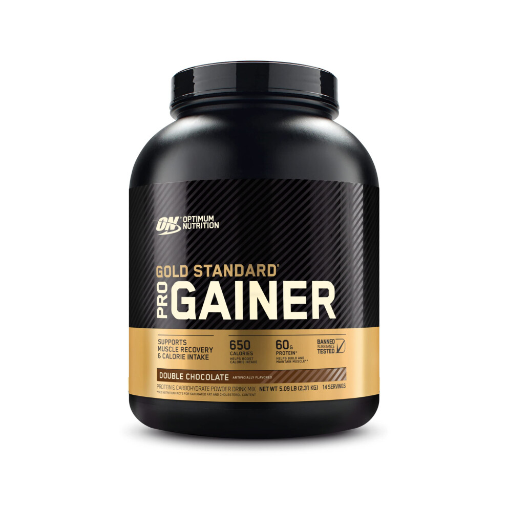 Optimum Nutrition GS Pro Gainer Weight Gainer Protein Powder  Double Chocolate  509 Pounds Packaging May Vary