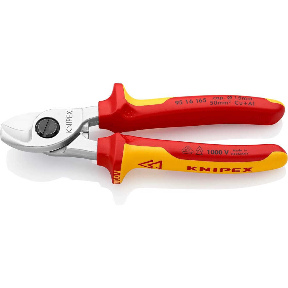 Knipex 95 16 165 Cable Shears 6 5 VDEtested