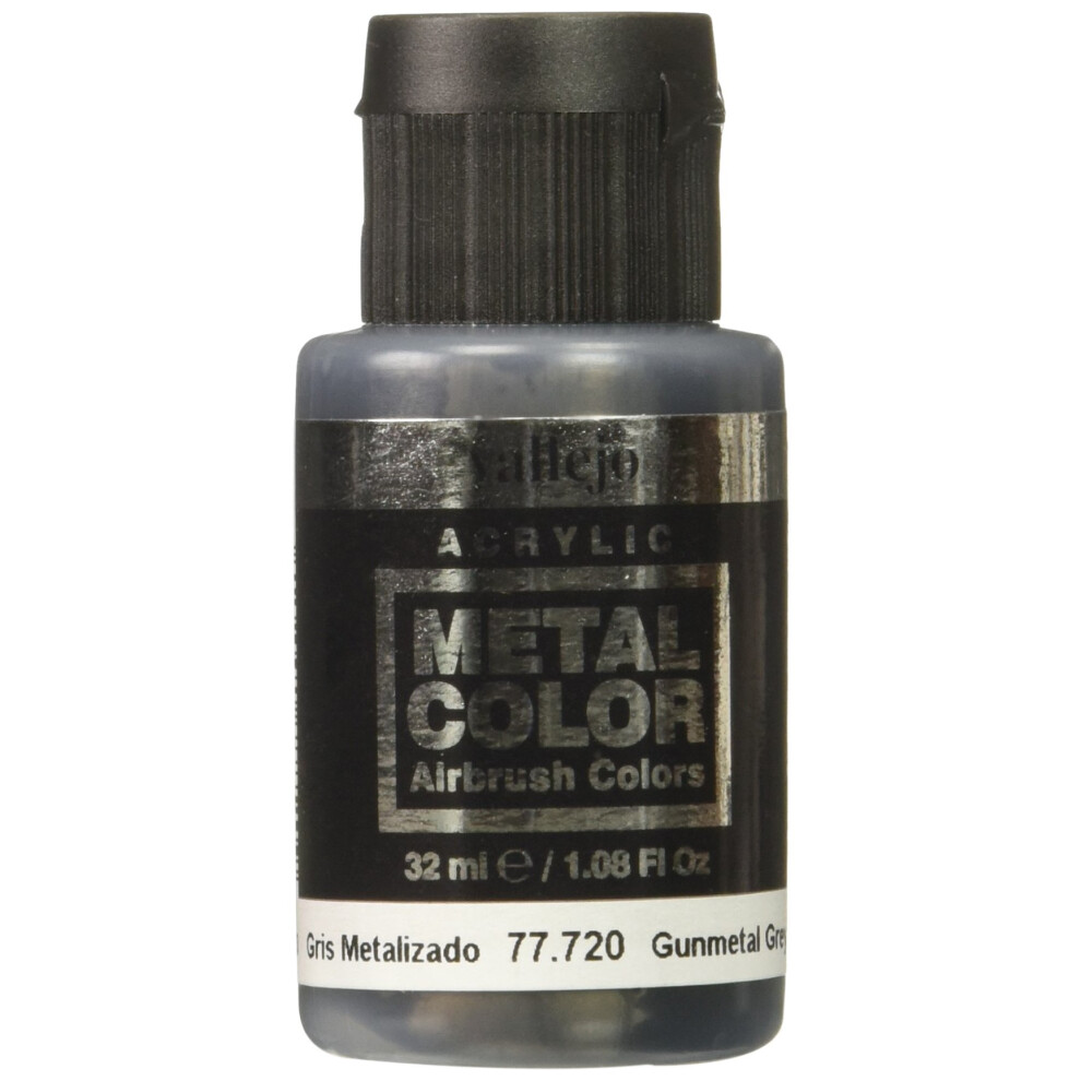 Vallejo Gunmetal Grey Metal Color 32ml Paint