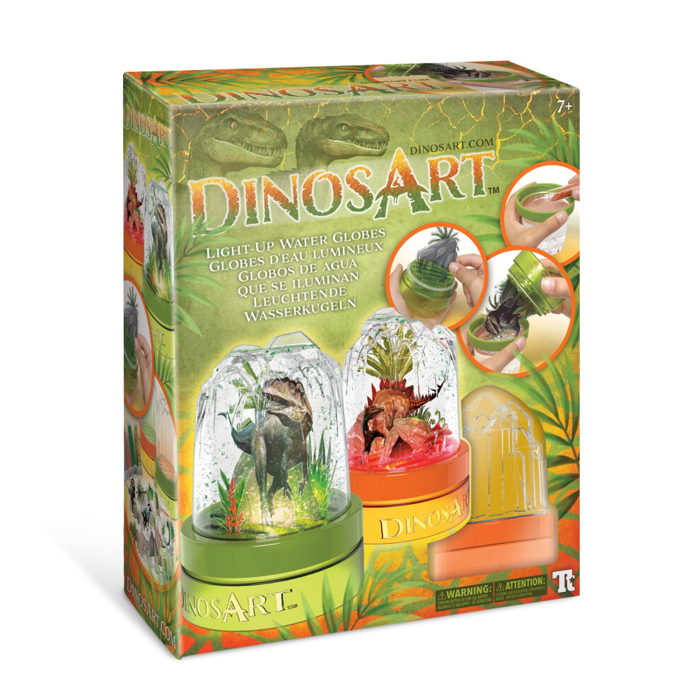 DinosArt LightUp Water Globes