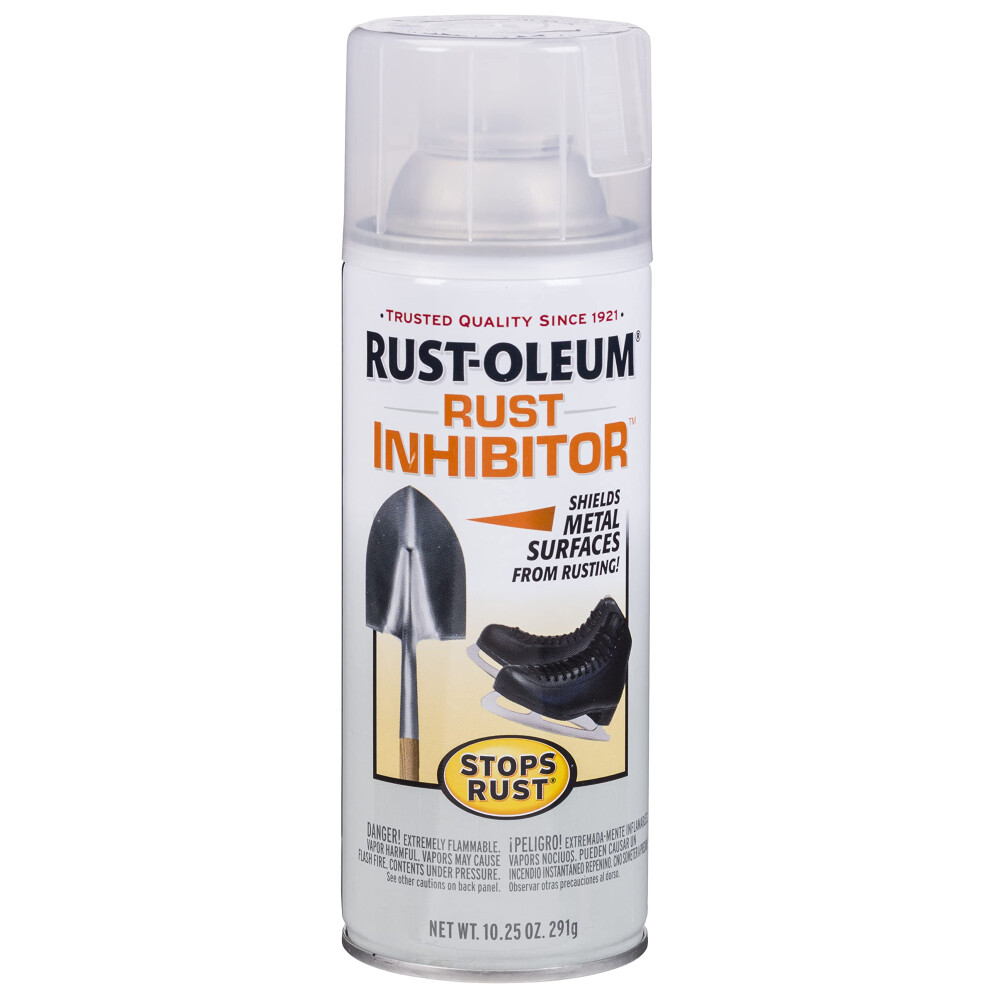 RustOleum 224284 Stops Rust Inhibitor 1025Ounce Spray  1025 Ounce Pack of 1  Clear