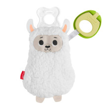 Fisher-Price Clipimals Universele Fopspeenhouder, Pluche Llama Fopspeenhouder voor Baby