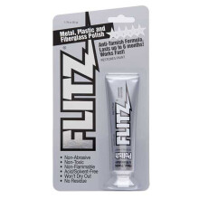 Flitz, Kleine BP 03511 Metaal, Plastic en Fiberglas Polijstmiddel met Verfhersteller, 1.76-Ounce, Wit