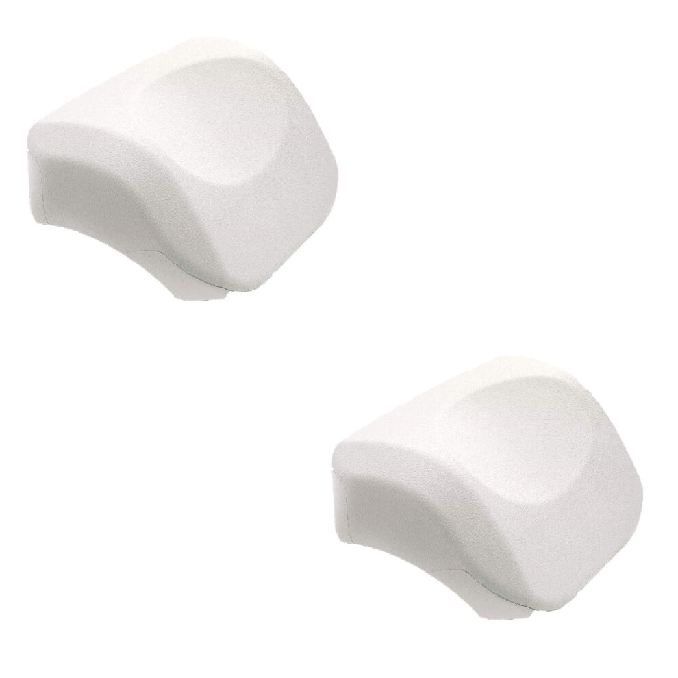 Intex PureSpa Cushioned Foam Headrest Pillow Hot Tub Spa Accessory  White 2 Pack