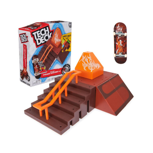 Tech Deck Tech Deck X-Connect Toy Machine Pryamid Shredder Play Set