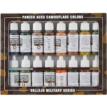 Set di colori Vallejo Panzer Aces