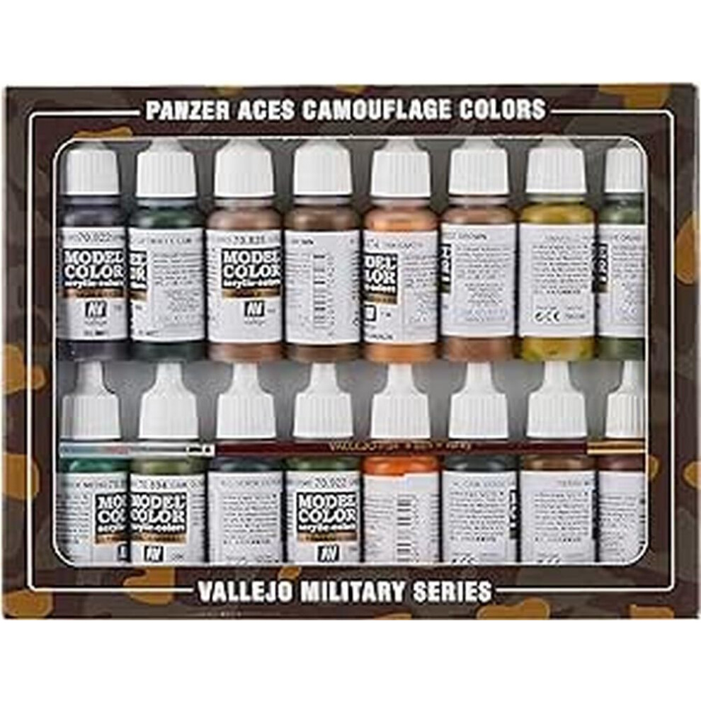 Vallejo Panzer Aces Paint Set