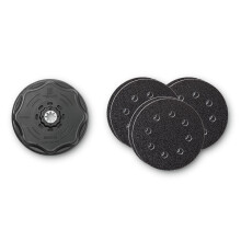 Fein Sanding Set with Hook and Loop Surface Fast and Efficient Sanding of MediumSized Areas 41732 inches Diameter StarLo