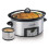 Crock-Pot Crock-Pot 6-Quart Countdown Programmierbarer Oval Slow Cooker mit Dipper, Edelstahl, SCCPVC605-S 1