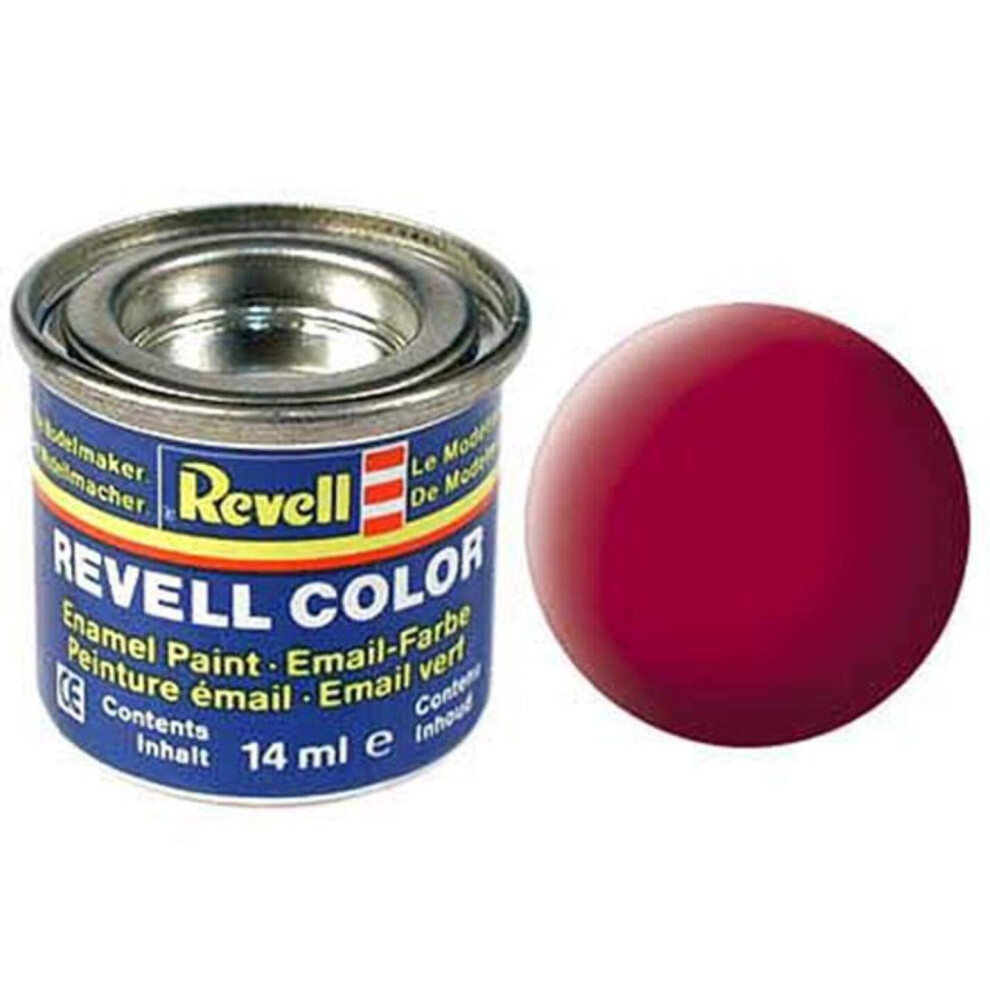 New Revell Enamels 14Ml Carmine Matt Red 32136