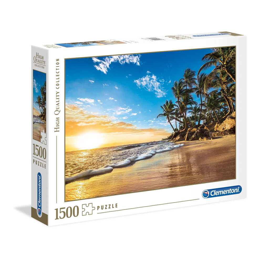 Clementoni 31681  Collection Puzzle for Children and AdultsTropical Sunrise1500 Pieces