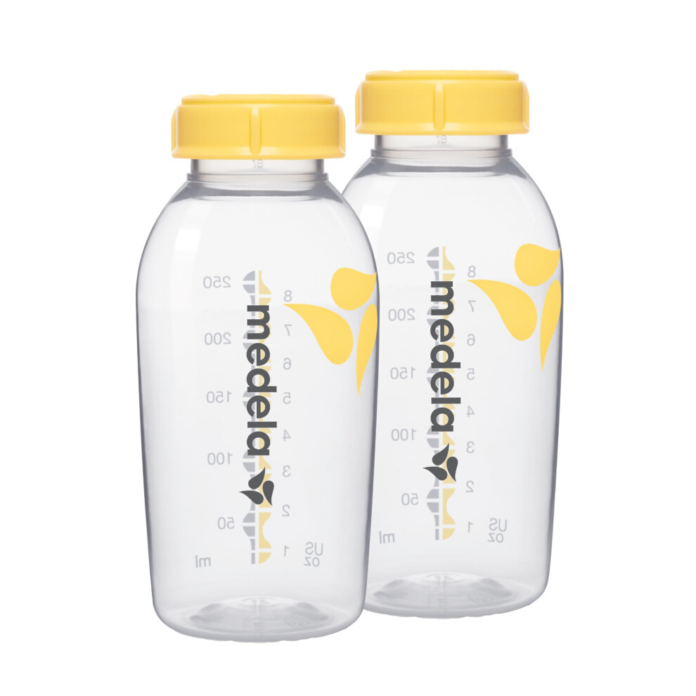 Medela Breastmilk Collection and Storage Bottles 8oz 250ml  2 Each