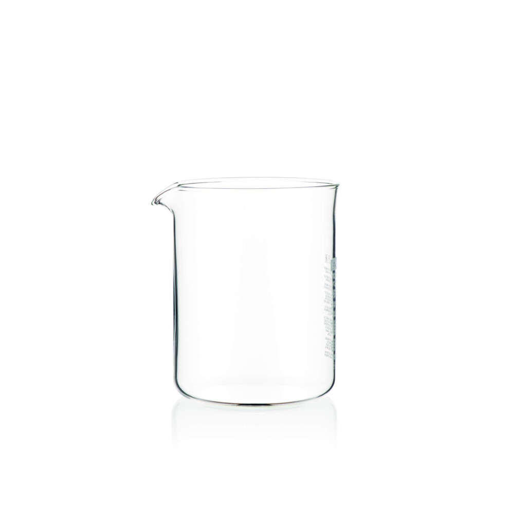 Bodum Replacement Glass Two Cup  17Ounce Spare Glass