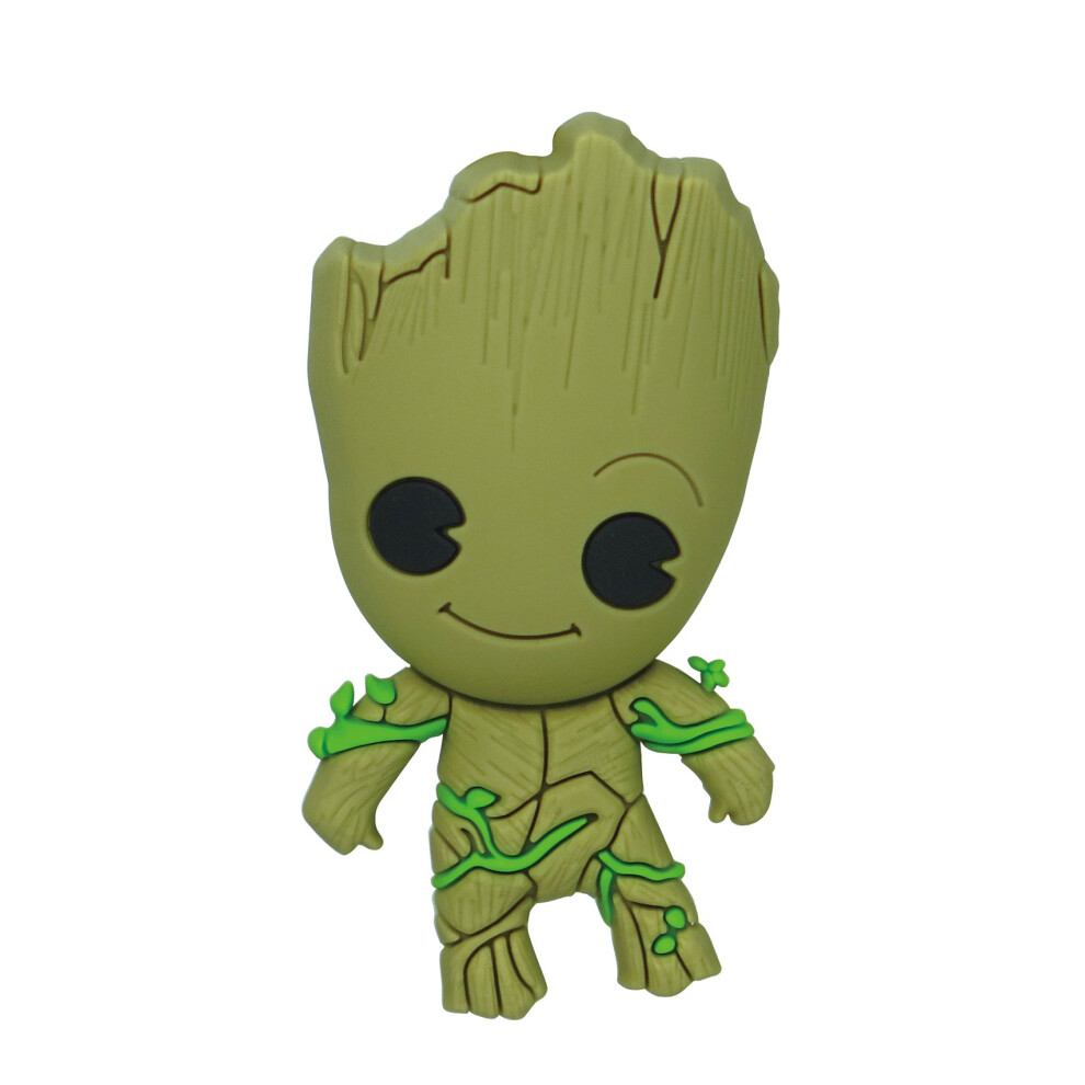 Marvel Guardians of The Galaxy Groot 3D Foam Magnet Multicolored 3