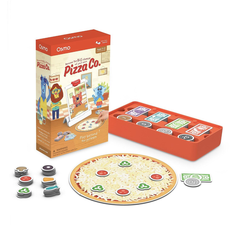 Osmo Pizza Co Educational STEM Learning Games  Math  Communication Skills  Ages 512  For iPad  iPhone  Fire Tablet