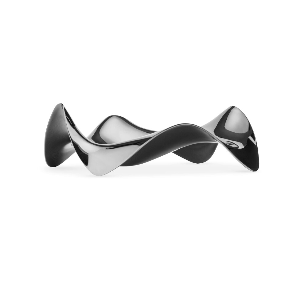 Alessi Blip Spoon Holder  Silver