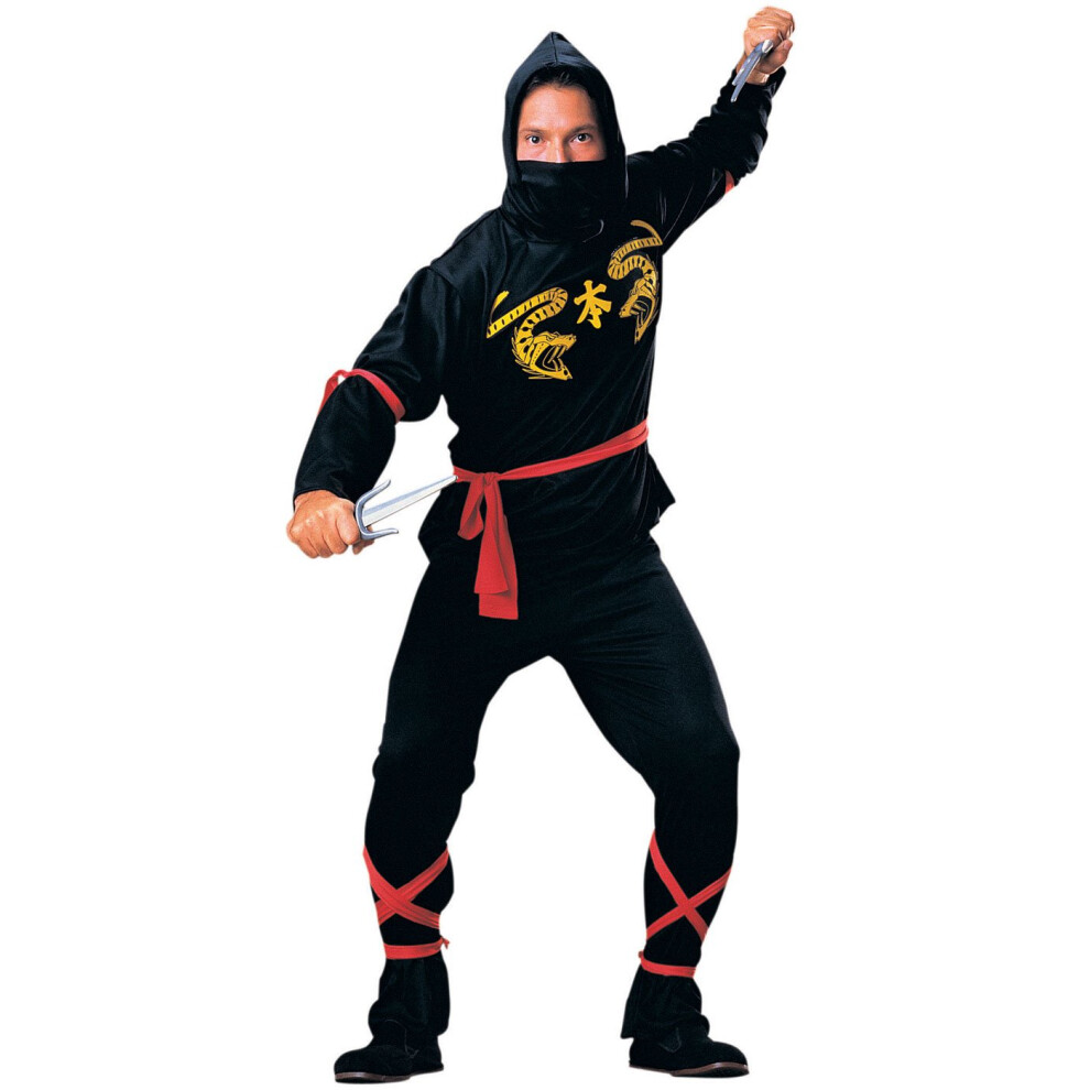 Rubies mens Haunted House Collection  Ninja Costume Party Supplies  Multicolor  One Size US