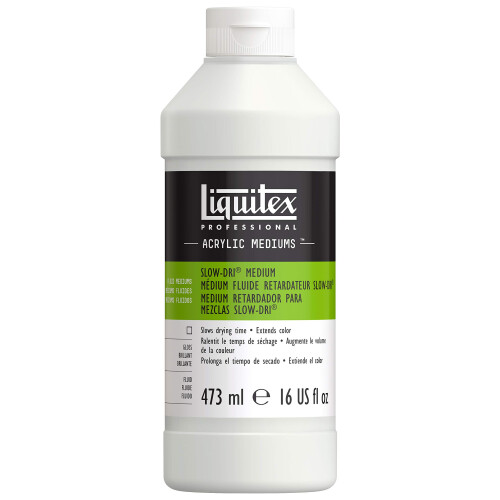Liquitex Professional Fluid Medium  473ml 16oz  SlowDri Blending