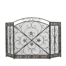 Deco 79 71822 Metal Fire Screen 52 W x 31 H