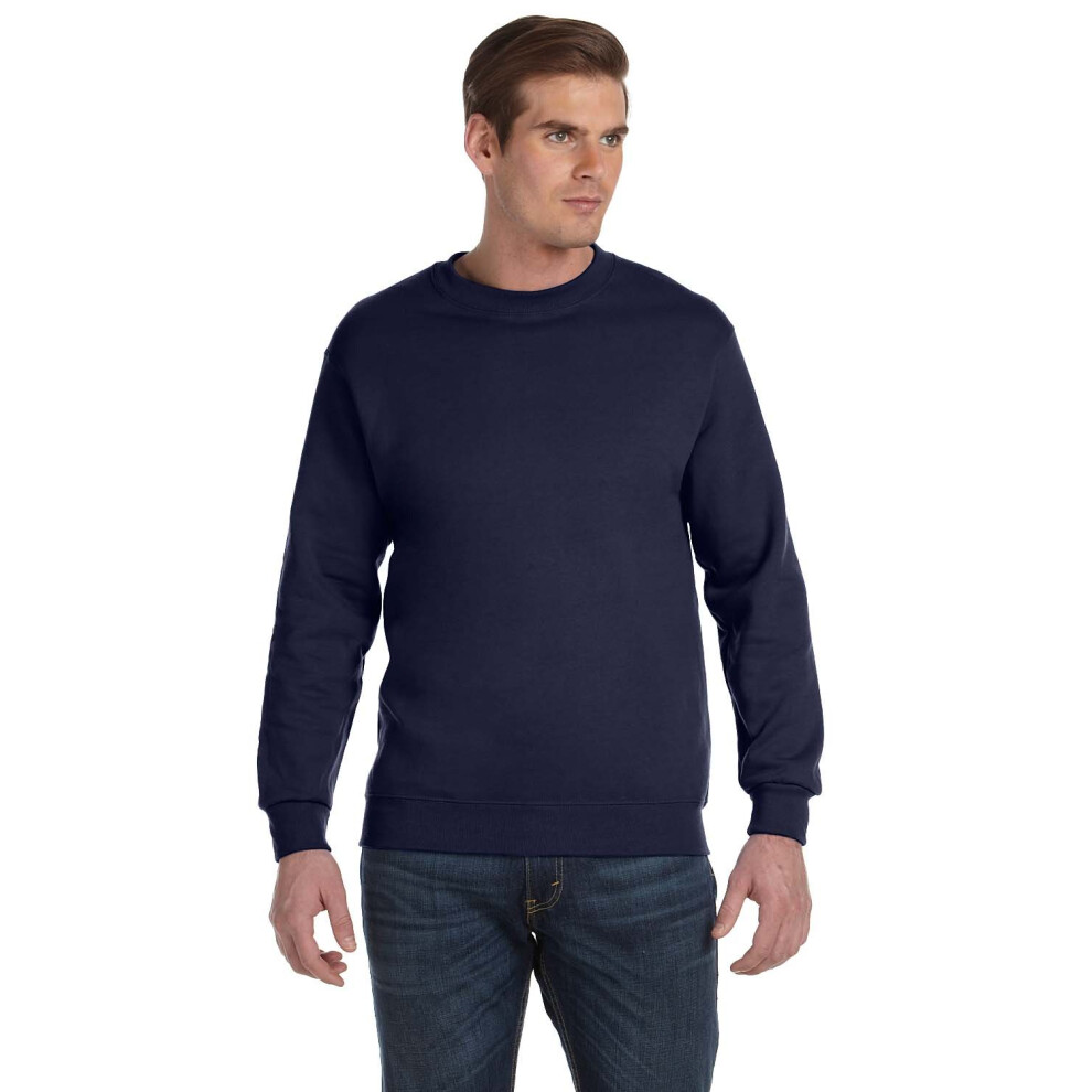 Gildan  Adult  Crew Neck Sweatshirt 2XL Navy