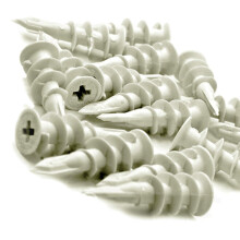 Ancoraggi in Nylon per Cartongesso Wideskall Autoperforanti per Viti #6 - #8 (Confezione da 120)