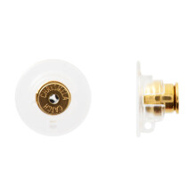 Respaldo de arete ms seguro de Chrysmela Reemplazo de respaldo de arete con bloqueo de oro amarillo Elevador de arete hipoalergnico para pernos