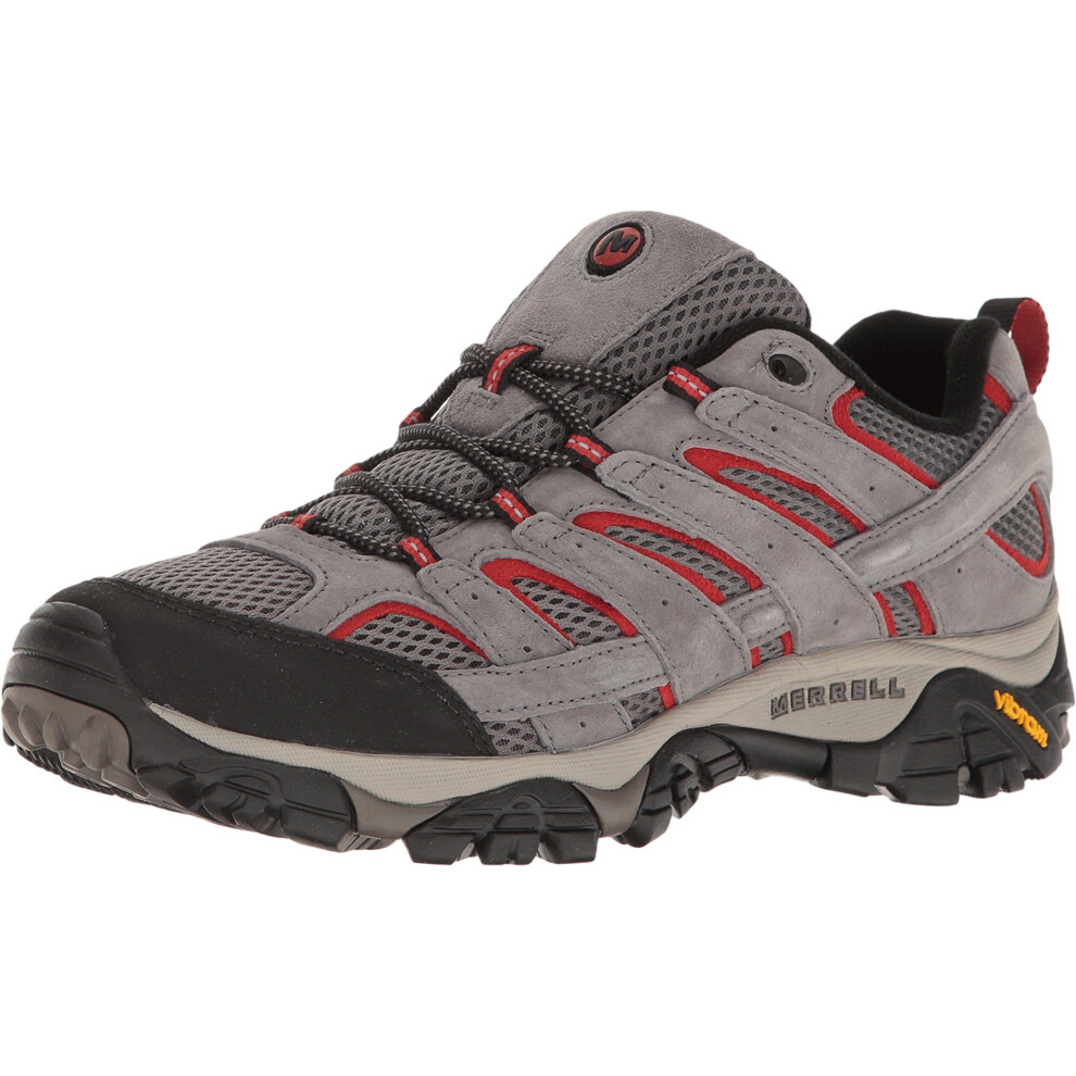 Merrell Mens Moab 2 Vent Hiking Shoe  Charcoal Grey  8 M US