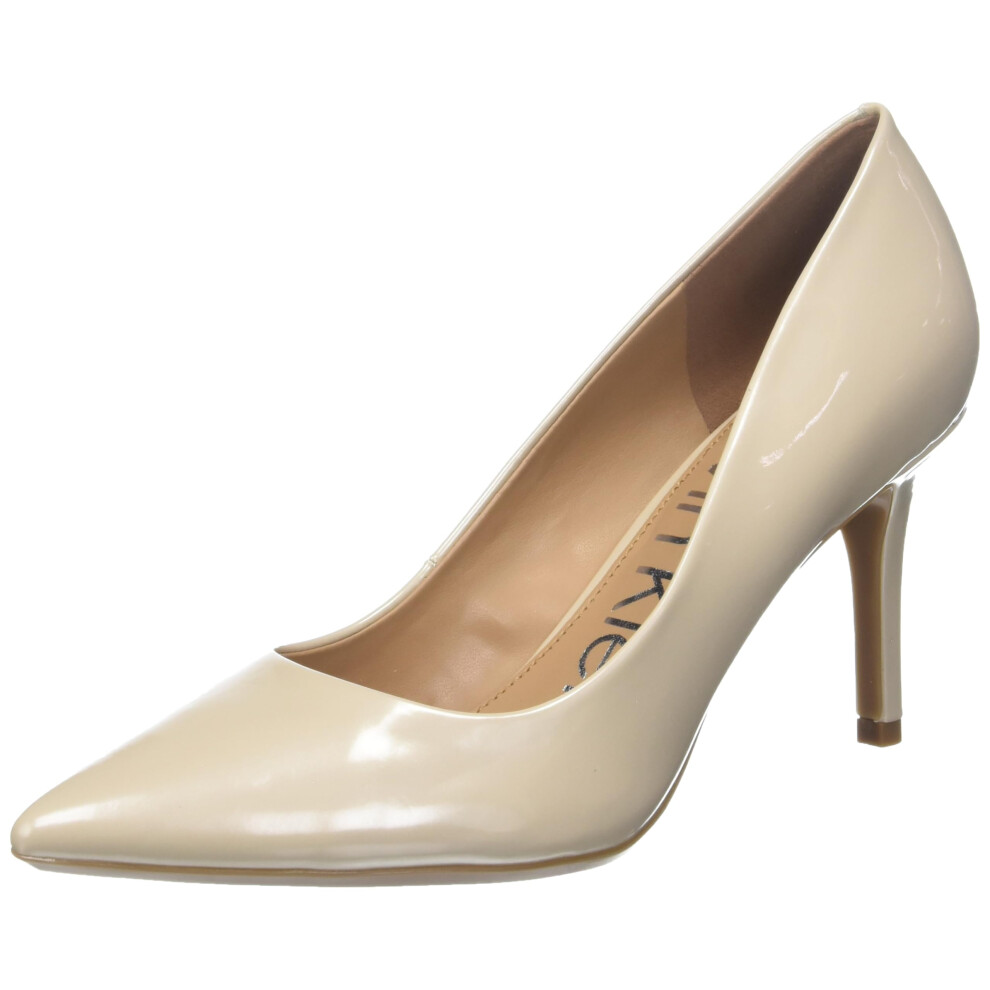 Calvin Klein Womens Gayle Pump  Cream  10