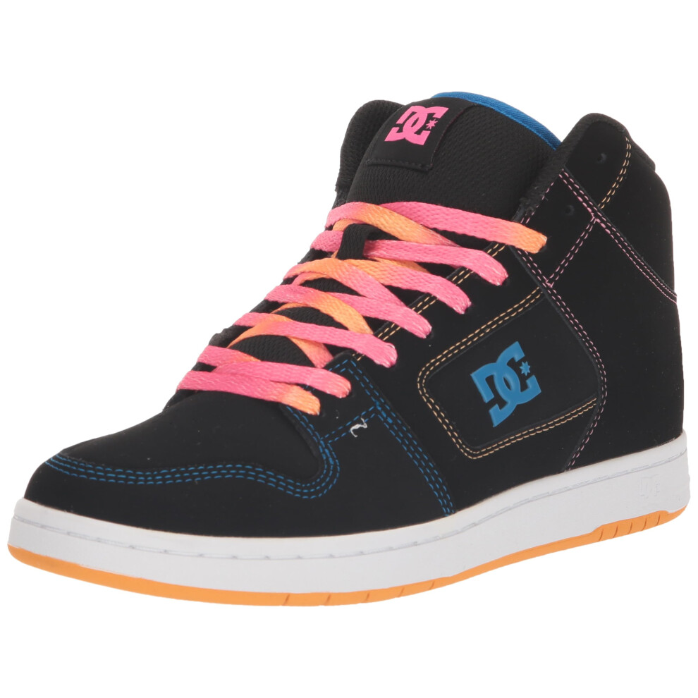 DC Womens Manteca 4 High Top Skate Shoe  Multi  8