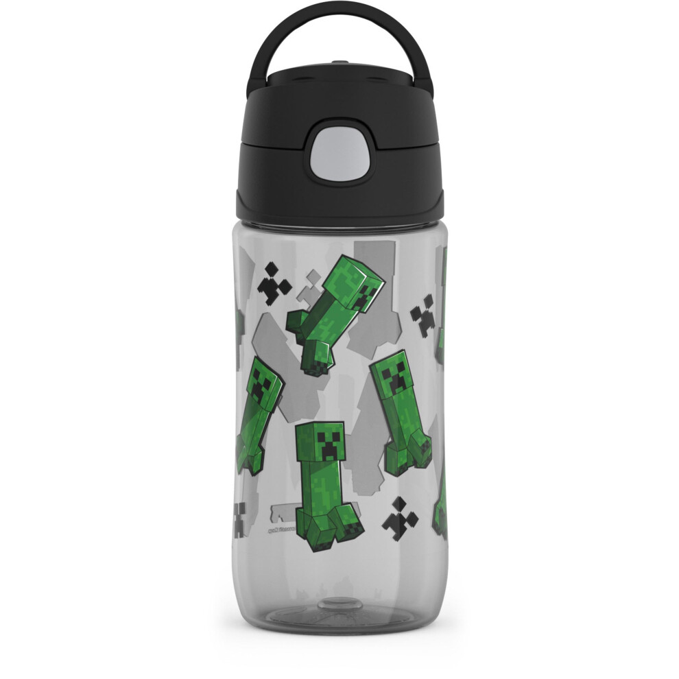 THERMOS FUNTAINER 16 Ounce Plastic Hydration Bottle with Spout  MINECRAFT