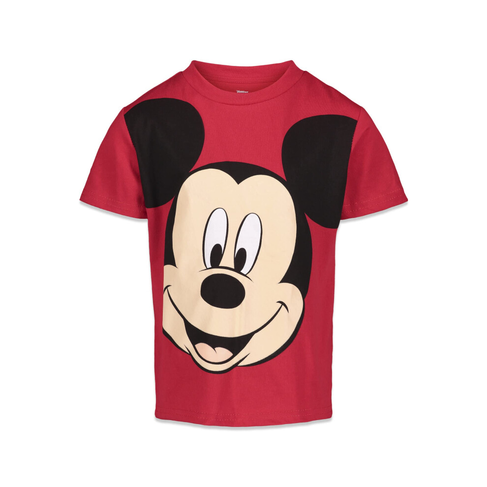 Disney Mickey Mouse Toddler Boys TShirt Red Mickey Mouse 2T