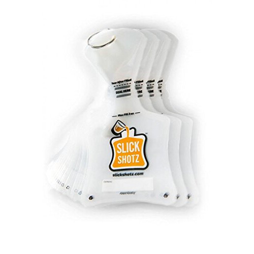 Slick Shotz (100) Thermoscelleuse pour flacons d'alcool de 3 oz ncessaire