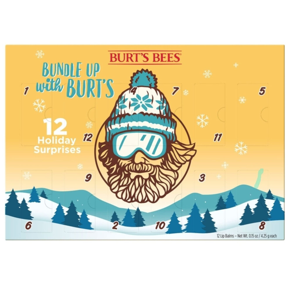 Burts Bees Bundle Up with Burts 12 Holiday Finds Advent Calendar