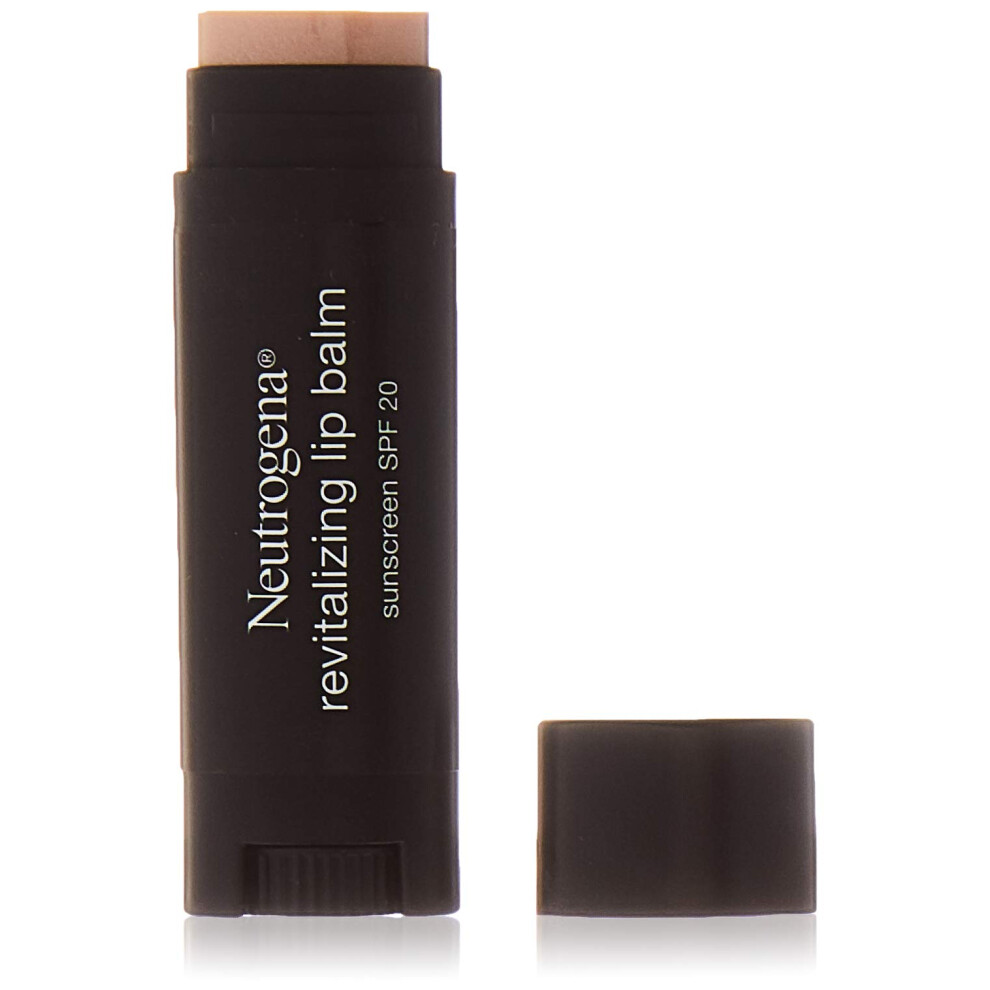 Neutrogena Revitalizing Lip Balm Spf 20  Sheer Shimmer 10 15 Oz Pack of 2