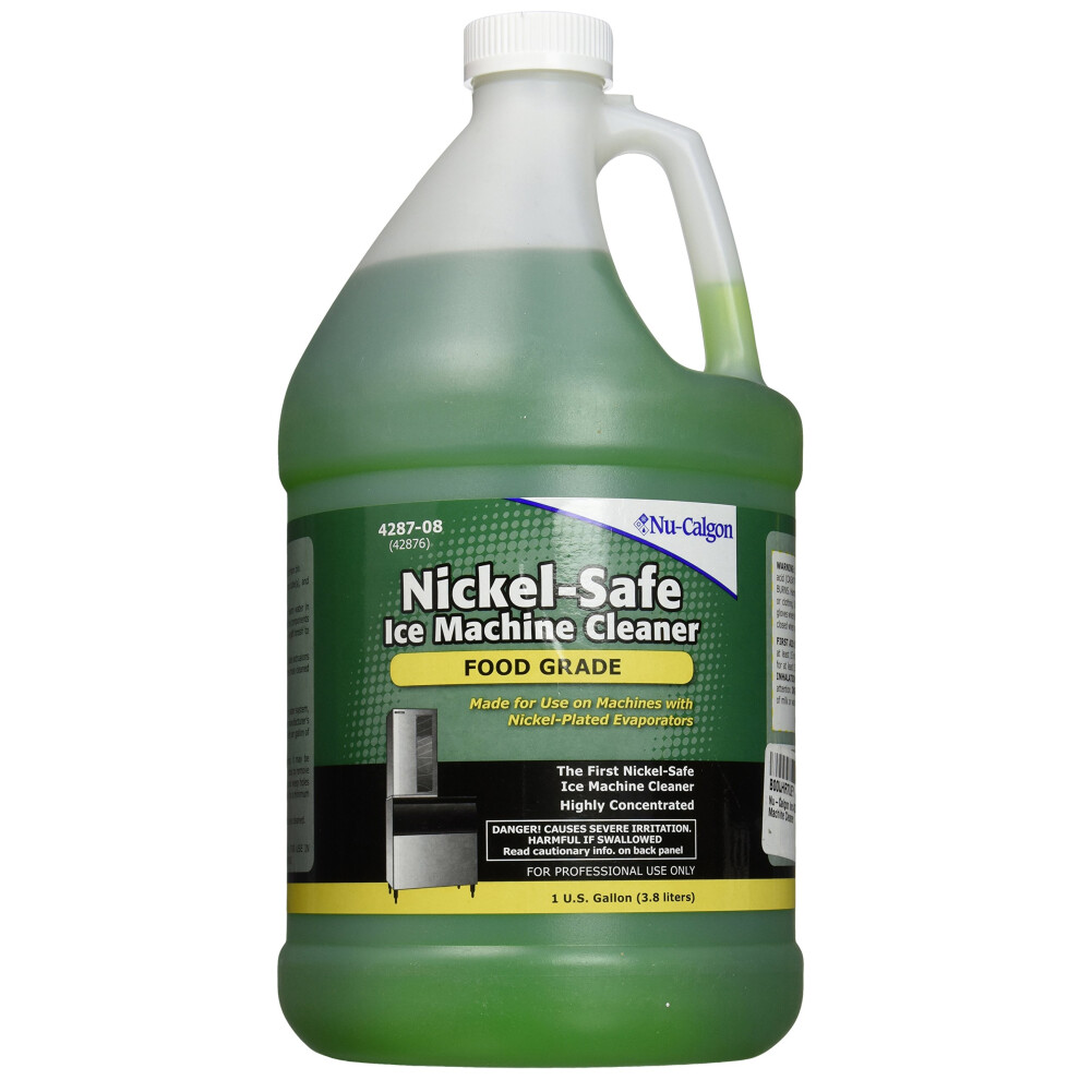 NuCalgon Inc 428708 Ice Machine Cleaner1 gallon  Green  128 Fl Oz Pack of 1