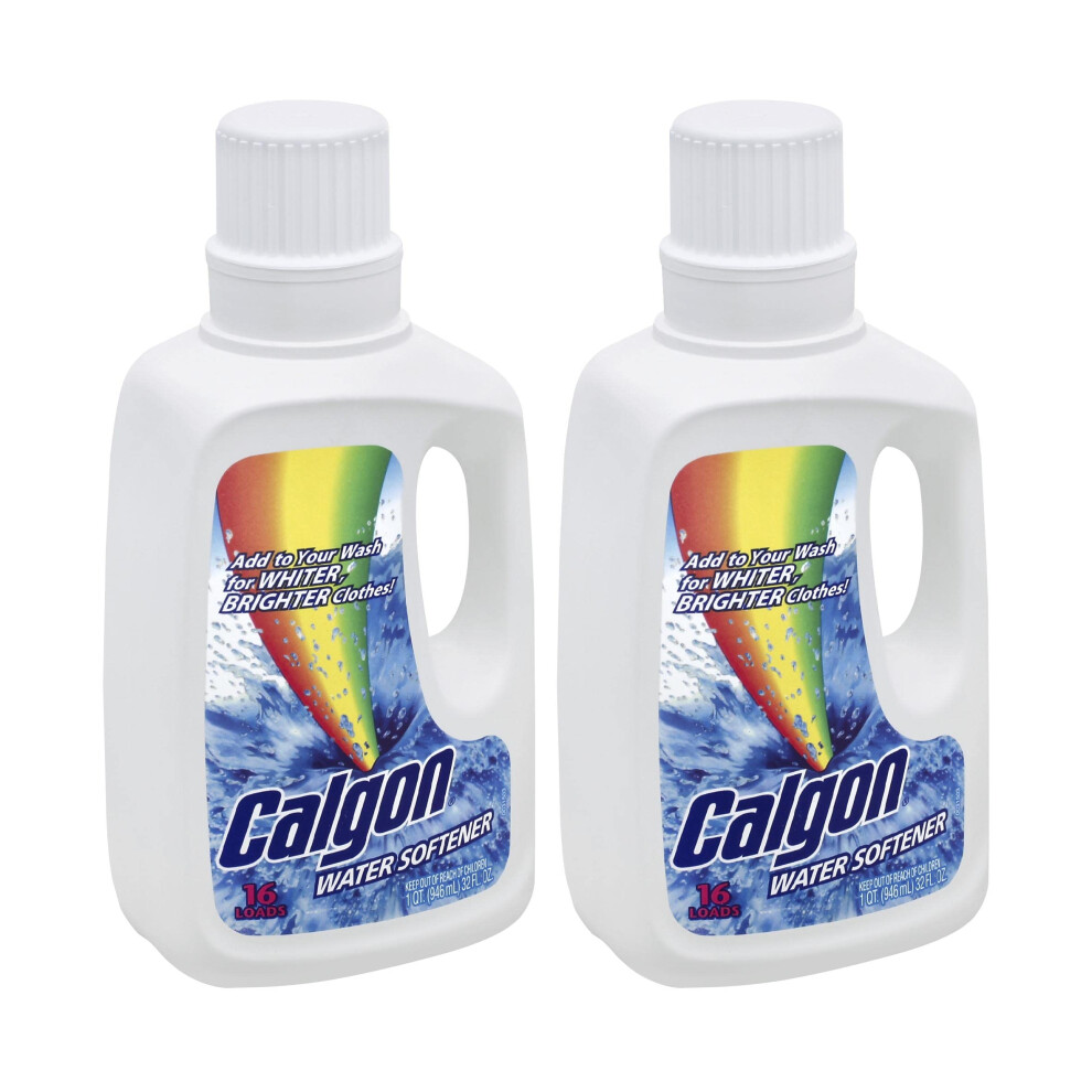 Calgon Liquid Water Softener  32 Oz Pack of 2