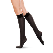 Therafirm kniehohe Sttzstrmpfe 2030 mmHg Moderate Kompressionsnylons (Schwarz 3X-Large)