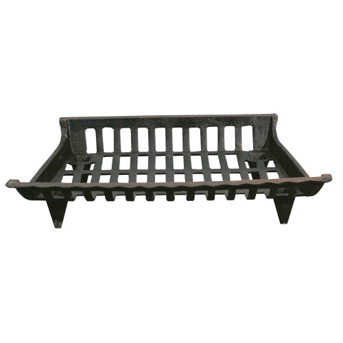 Panacea 15424 Cast Iron Fire Grate  Black  24Inch