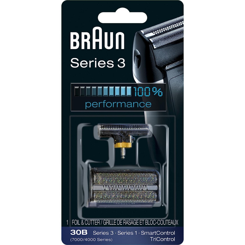 Braun Series 3 Old Generation Electric Shaver Replacement Head  30B  Compatible with Electric Razors SmartControl  TriControl