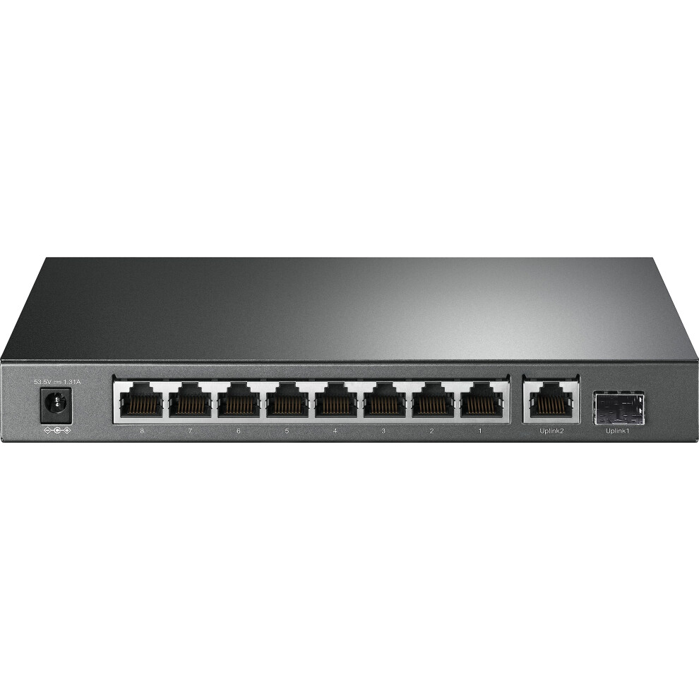 TPLink 10Port Gigabit Desktop Switching Hub with 8 PoE Ports Poe Hub TLSG1210P