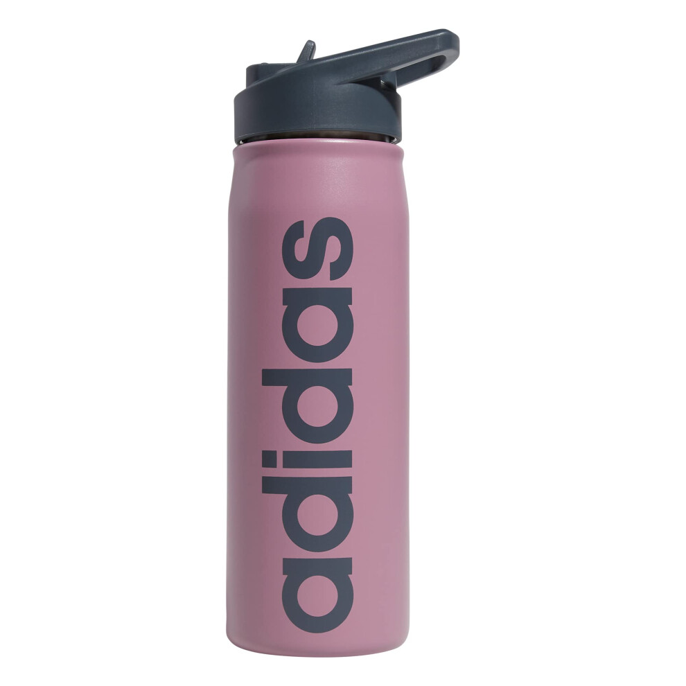 adidas 600 Ml 20 Oz Straw Top Metal Water Bottle  HotCold DoubleWalled Insulated 188 Stainless Steel  Wonder Orchid Purple