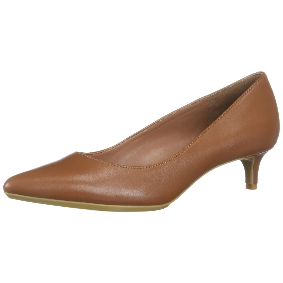 Calvin Klein Womens Gabrianna Pump  Cognac Cognac  11