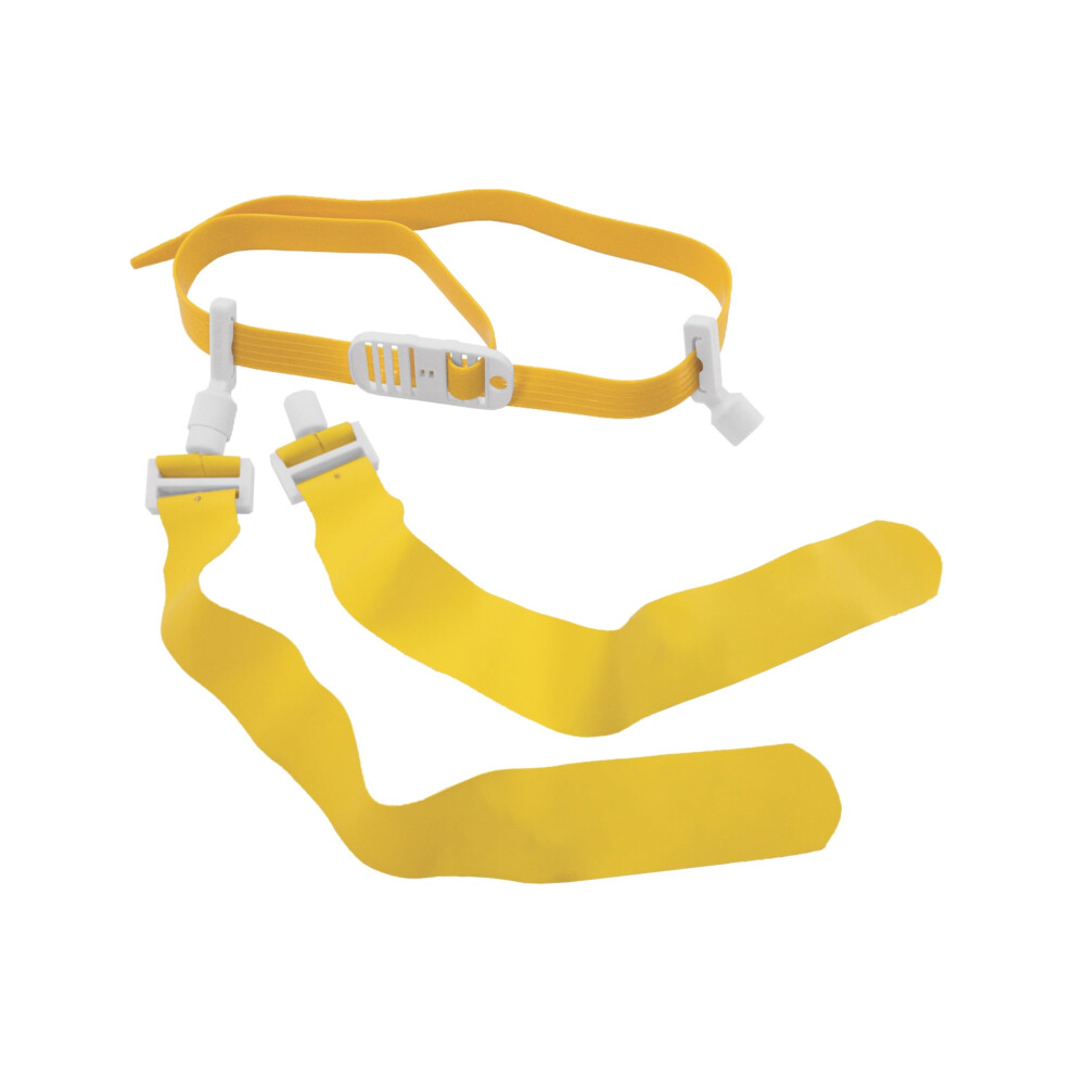 Champion Sports 42 Pop Flag Football Belts  Yellow