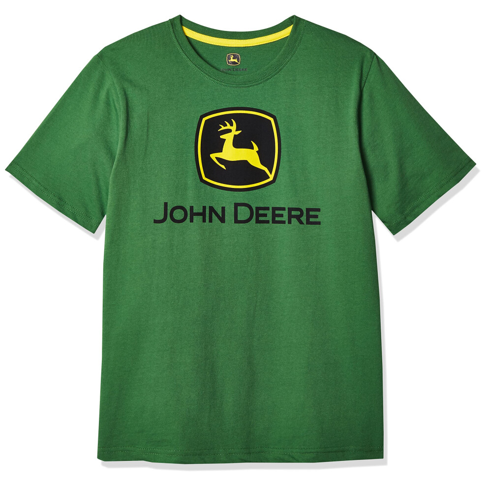 John Deere Boys Big Logo Tee  Green  1416