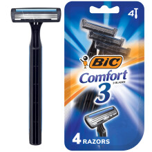 BIC, Comfort 3, Einwegrasierer, 4 Rasierer